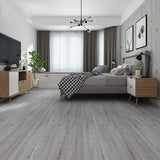 Set of 36 Planks PVC Self-stick Waterproof Floor Flooring Plank, Light Grey
