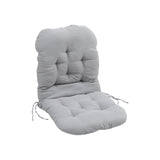 Rocking Chair Rattan Chair Non slip Comfortable Seat Cushion,Light Grey