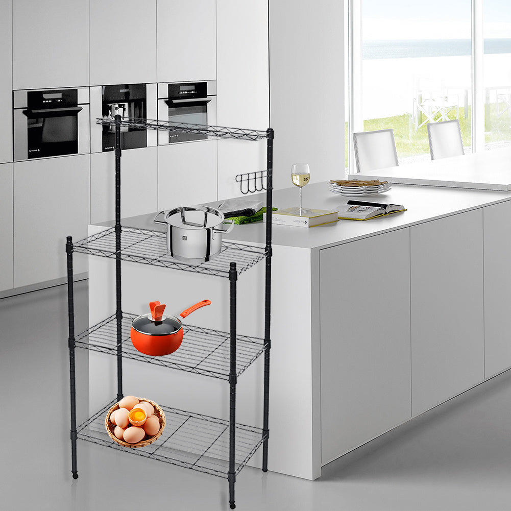 3 Tier Microwave Oven Rack with Top Spice Shelf
