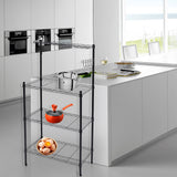 3 Tier Microwave Oven Rack with Top Spice Shelf