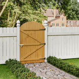 150cm Arch Top Strong Wooden Garden Gate