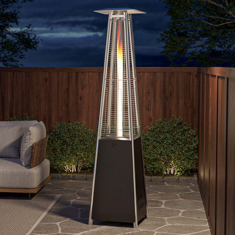 Portable Pyramid Gas Patio Heater for Outdoors
