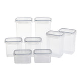 8Pcs Kitchen Storage Containers for Dry Food