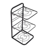 Kitchen 3 Tier Pan Organizer Rack Cookware Holder Stand