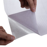 Grey Linen Textured PVC Self-adhesive Wallpaper