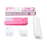 Girls Play Tent Pink Princess Castle Portable Playhouse for Kids