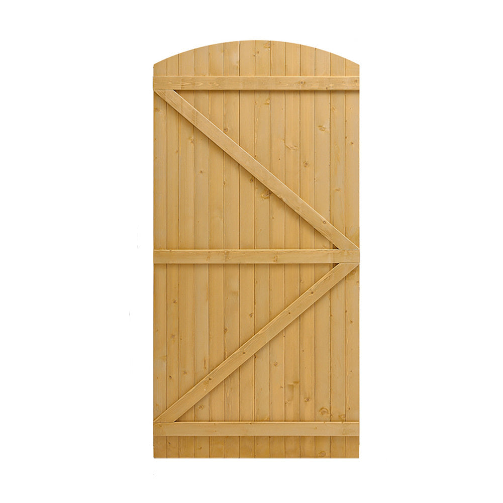 150cm Arch Top Strong Wooden Garden Gate