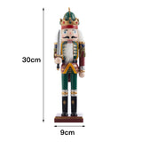 Wooden Nutcracker Soldier Figurine Christmas Decor