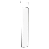 Full Length Mirror with Rounded Corners Door Hanging Black Mirror