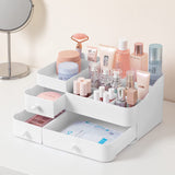 White Large Makeup Organizer Storage with Drawers
