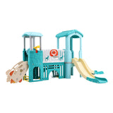 Toddlers Slide and Climber with Balls and Ring Toss