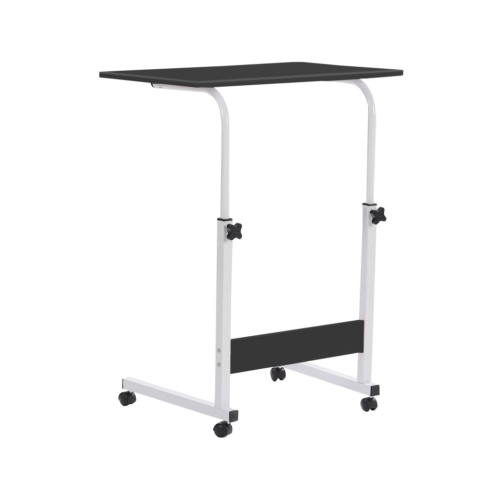 Height Adjustable Computer Standing Desk with Wheels
