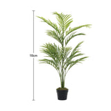 Outdoor Realistic Artificial Palm Tree Plant in Pot 110CM
