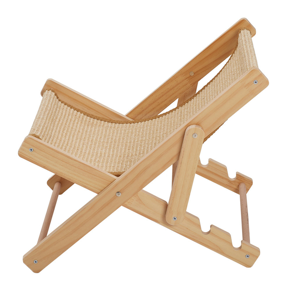 Natural Sisal Cat Recliner Cat Bed for Scratching and Sleeping