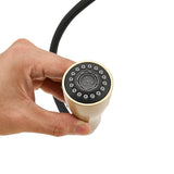 Retractable Pull-down Kitchen Faucet,White