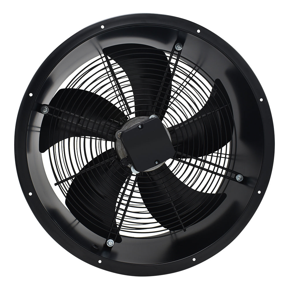 Black 14 inch Ventilation Wall Mounted Exhaust Axial Fan
