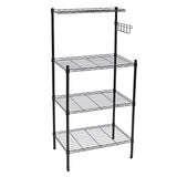 3 Tier Microwave Oven Rack with Top Spice Shelf