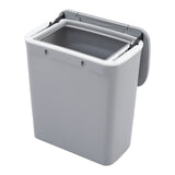 Grey Kitchen Hanging Flip Lid Trash Can